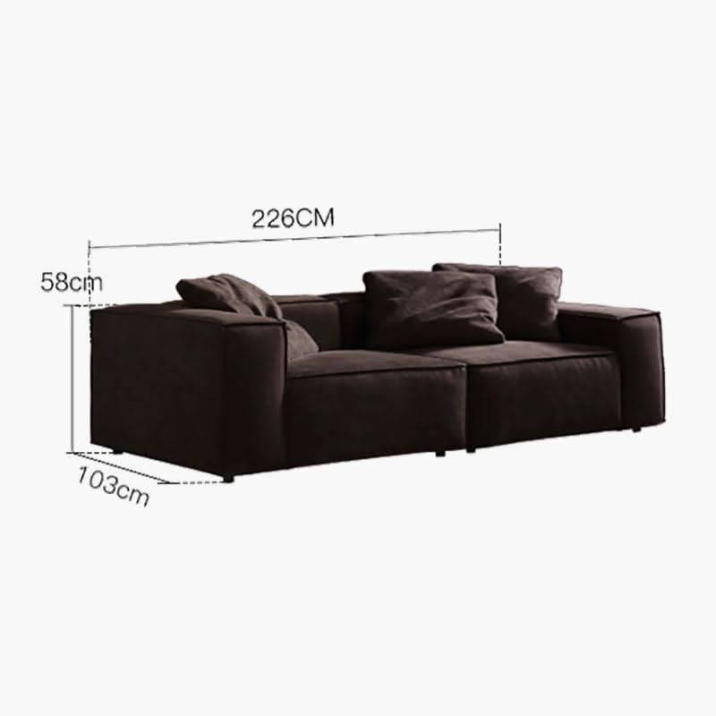 Hee Nordic Fabric Sofa, Two/ Three Seater Sofa | Weilai Concept