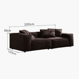 Hee Nordic Fabric Sofa, Two/ Three Seater Sofa | Weilai Concept