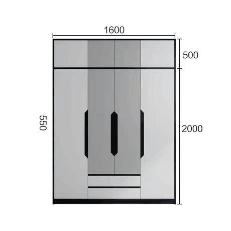 KA9375 Wardrobe, Different Sizes Available | Weilai Concept