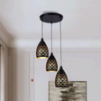 3-Light Cluster Pendant Hanging Light Fixture, Hanging Light,Contemporary~5108-0