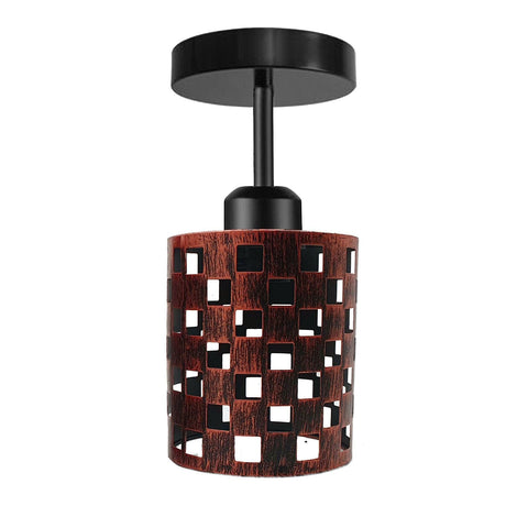 New Modern Industrial Metal Ceiling Pendant Lamp with Cage ~1403-11