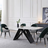 Amsterdam Dining Table, Marble | Weilai Concept