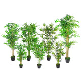 120cm (4ft) Natural Look Artificial Bamboo Plants Trees-1