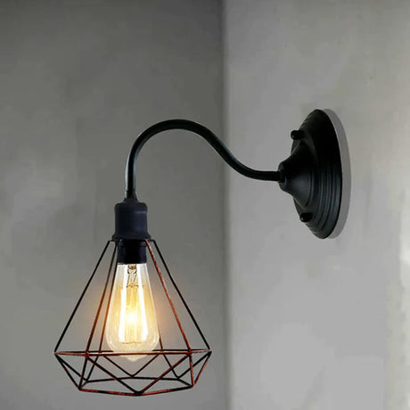 Modern Industrial  Vintage Indoor Brushed Copper colour Wall Light Lamp Fitting Fixture E27 Holder UK~3674-0