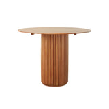 Cane Round Dining Table, Oak | Weilai Concept