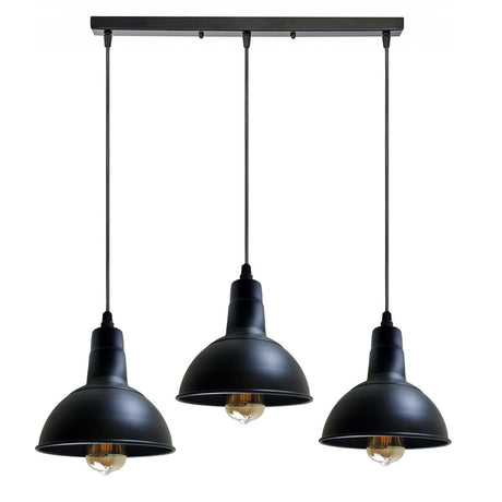 Retro Industrial Chandelier Ceiling Vintage Metal  Light Shade Pendant light~1134-7