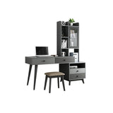 DI284 Office Desk With Side Storage | Weilai Concept