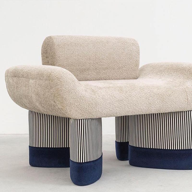 Egle Armchair, Cashmere | Weilai Concept