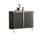 Elec Sideboard, Green & Gold