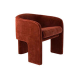 Milo Baughman Armchair, Velvet | Weilai Concept