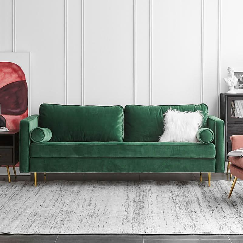 Hanoi Two Seater Sofa, Velvet | Weilai Concept