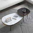 Inca Coffee Table Set, Sintered Stone | Weilai Concept