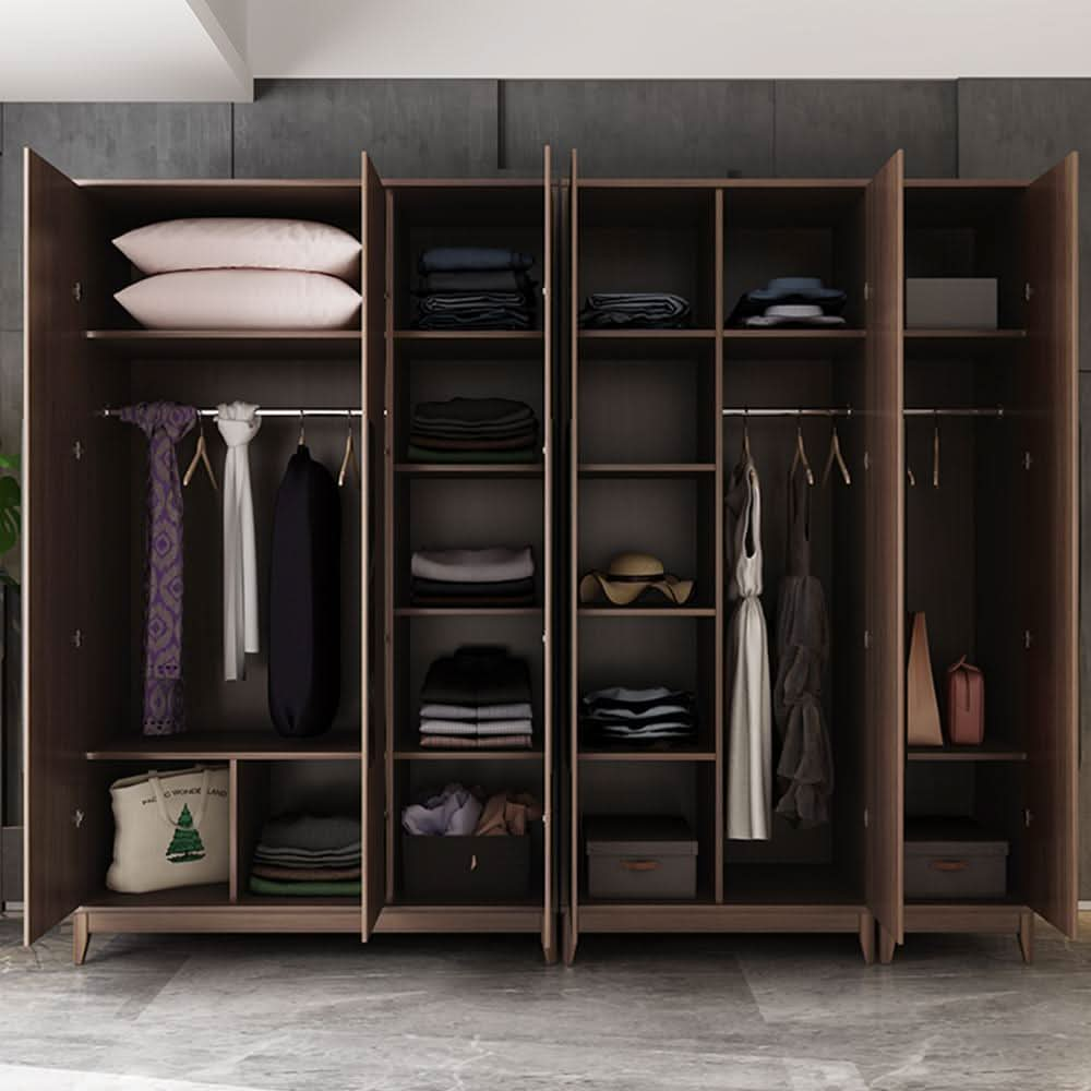 KA9325 Wardrobe, Rosewood, Different Size Available | Weilai Concept