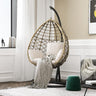 Kye Rattan Garden Hanging Egg Chair with Stand, Indoor/ Outdoor Furniture | Weilai Concept