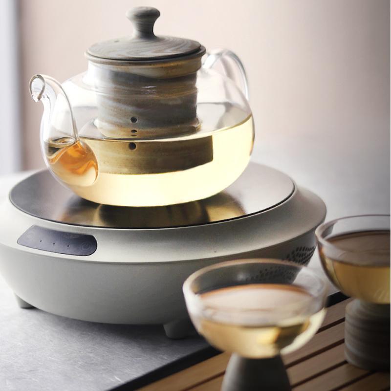 NL01 A Set of Tea Pot And Four Tea Glasses, Glassware | Weilai Concept