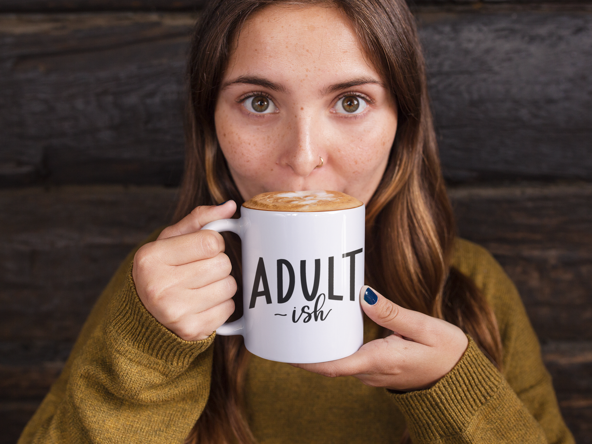 Adult-ish Sarcastic Mug-1