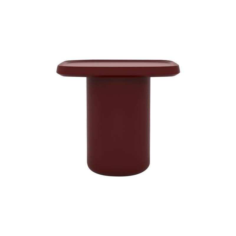 Penn Side Table, Black/ Red | Weilai Concept