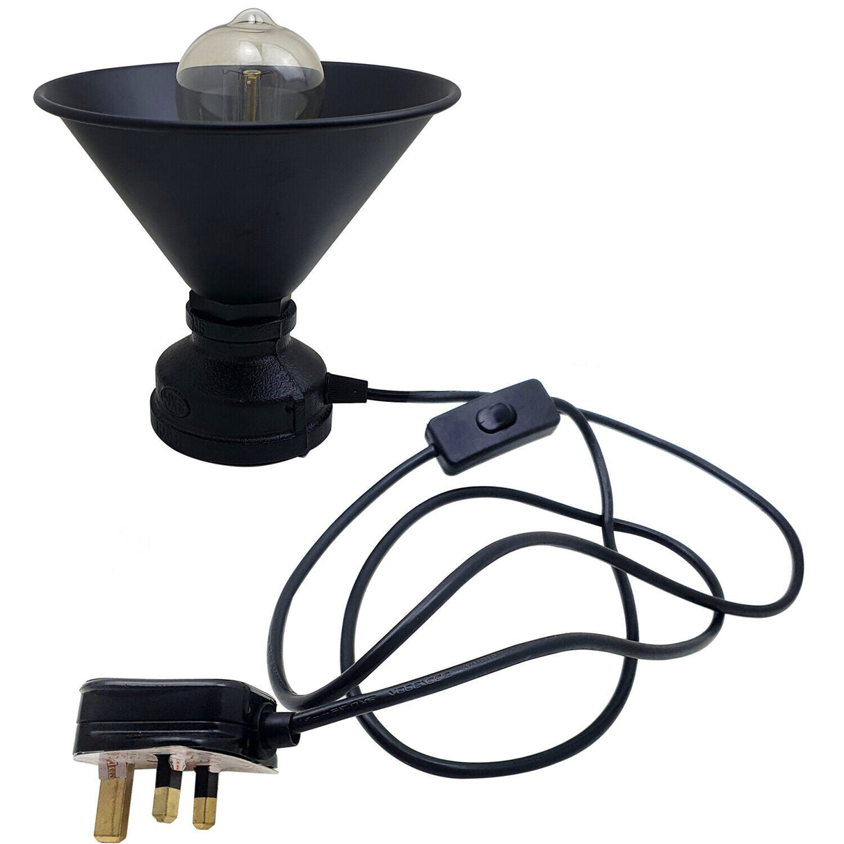 Modern Plug in On/Off BedsideTable Lamps Light-4076-3