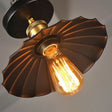 Vintage Retro Industrial Flush Mount Farmhouse Ceiling Light Shade chandelier UK~2225-0