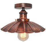 Vintage Retro Industrial Flush Mount Farmhouse Ceiling Light Shade chandelier UK~2225-6