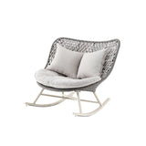 Temescal Rattan Garden Rocking Chair, Indoor/ Outdoor Furniture | Weilai Concept