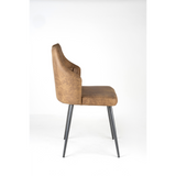 86CM LEATHER DINING CHAIR