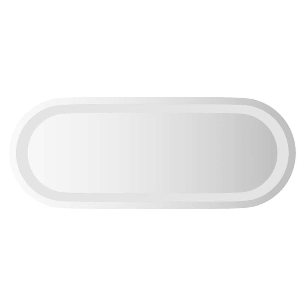 LED Bathroom Mirror 50x20 cm Oval