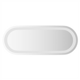 LED Bathroom Mirror 50x20 cm Oval