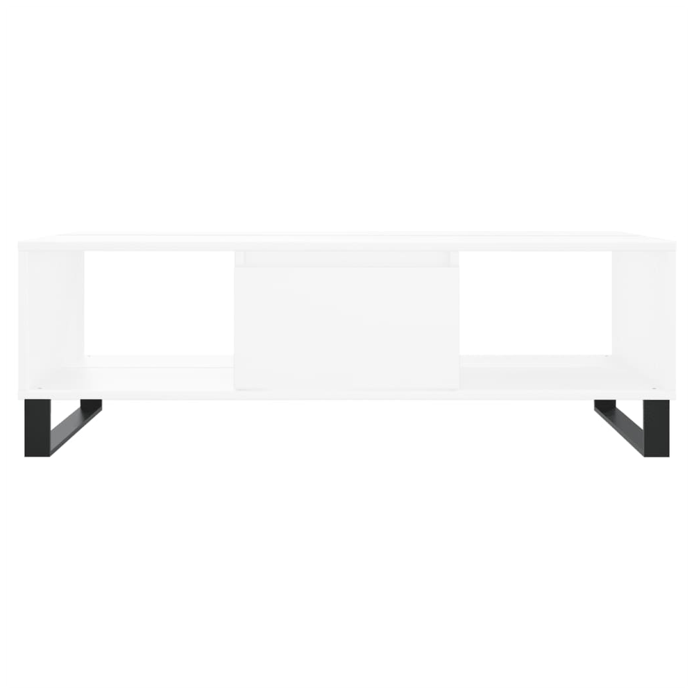 Coffee Table White 104x60x35 cm Engineered Wood