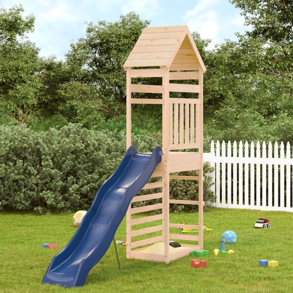 Outdoor Playset Solid Wood Pine