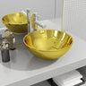 Ceramic Bathroom Sink Basin White Round