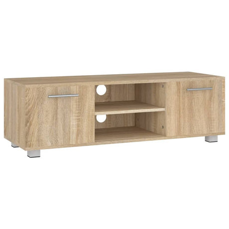 TV Cabinet Sonoma Oak 110x40x35 cm Engineered Wood