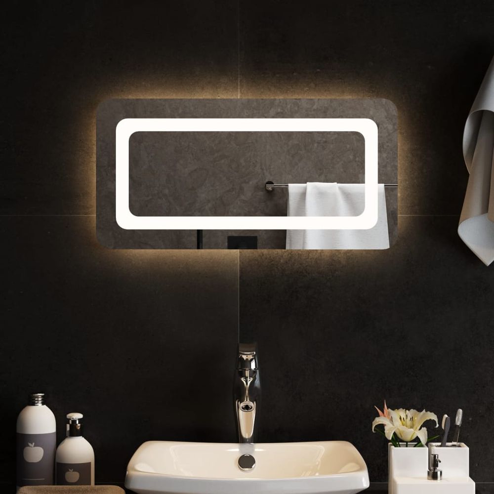 LED Bathroom Mirror 20x40 cm