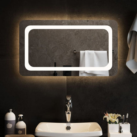 LED Bathroom Mirror 20x40 cm