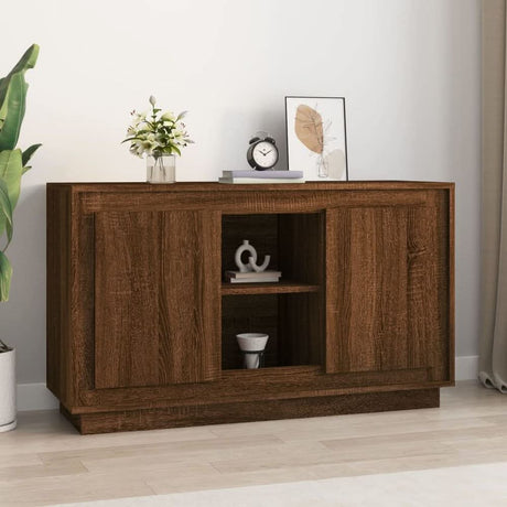 Sideboard White 102x35x60 cm Engineered Wood