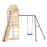 Outdoor Playset Solid Wood Pine