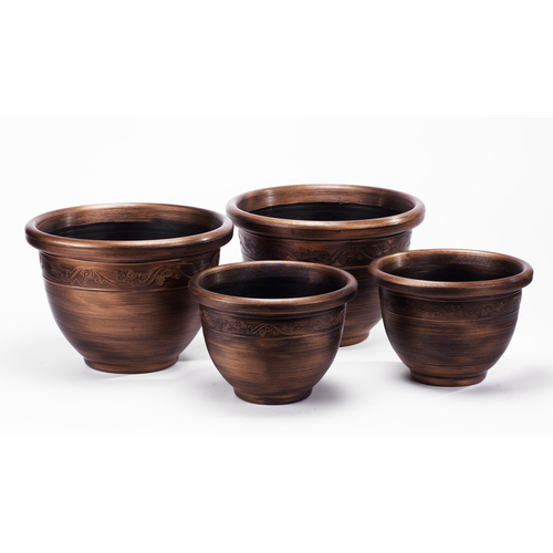 Pk 4 Wenlock Planters - Bronze