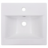 Built-in Basin 42x39x18 cm Ceramic White