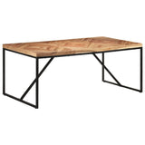 Dining Table 120x60x76 cm Solid Acacia and Mango Wood