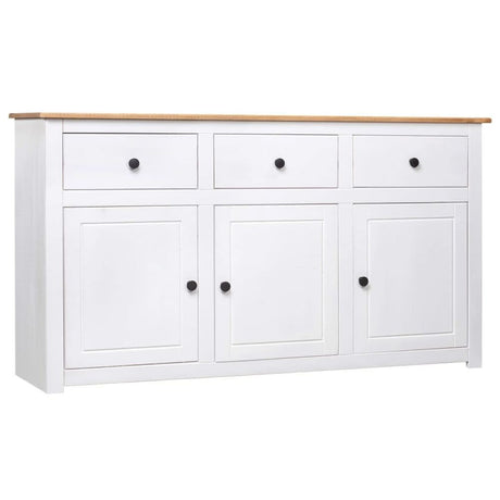 Sideboard 135x40x80 cm Solid Pinewood Panama Range