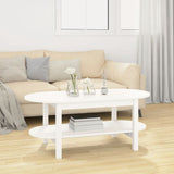 Coffee Table 110x55x45 cm Solid Wood Pine