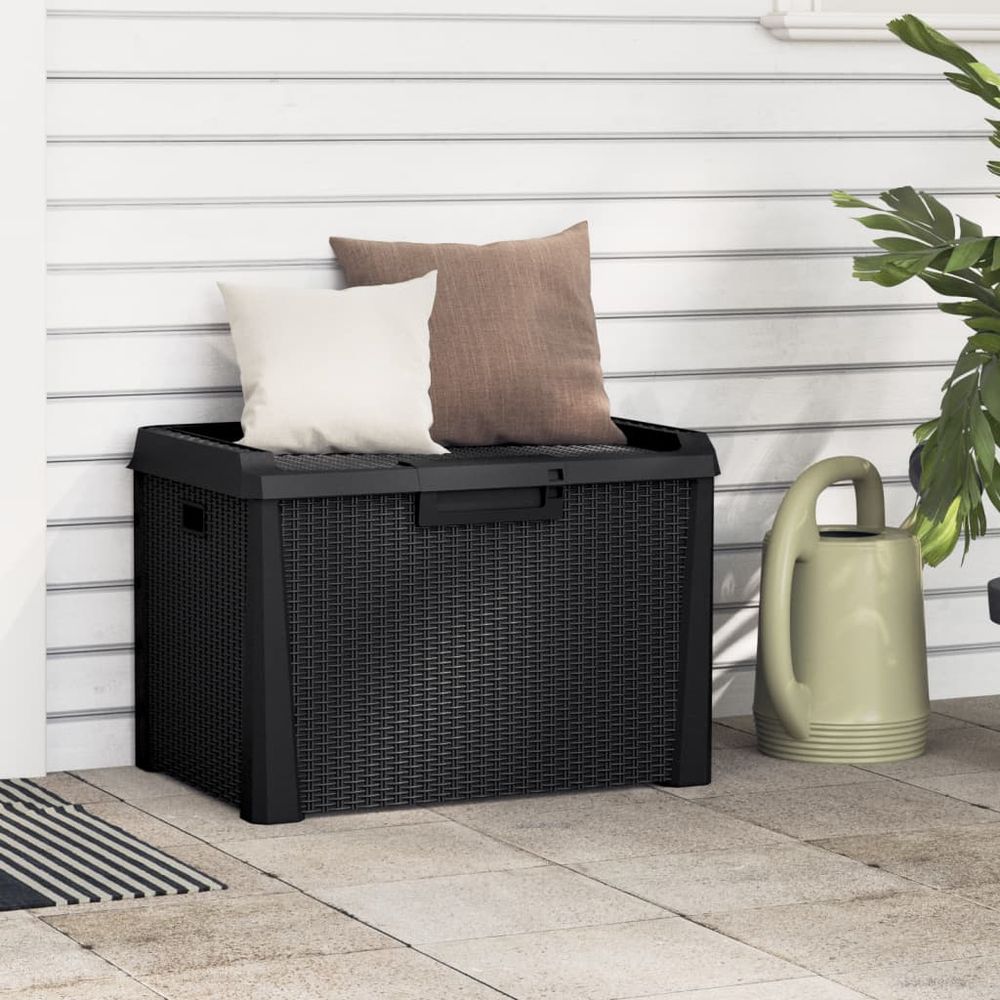 Garden Storage Box Anthracite 125 L PP