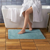 BATH MAT 50X80cm L.BLUE 1010158