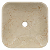 Sink Cream 40x40x10 cm Marble