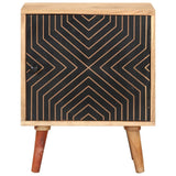 Bedside Cabinet 40x30x50 cm Solid Acacia Wood