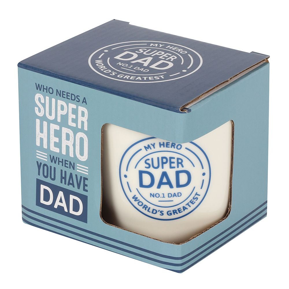 My Hero World's Greatest Super Dad Mug Perfect Gift