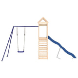 Outdoor Playset Solid Wood Pine