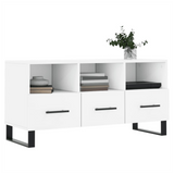 TV Cabinet White 102x36x50 cm Engineered Wood