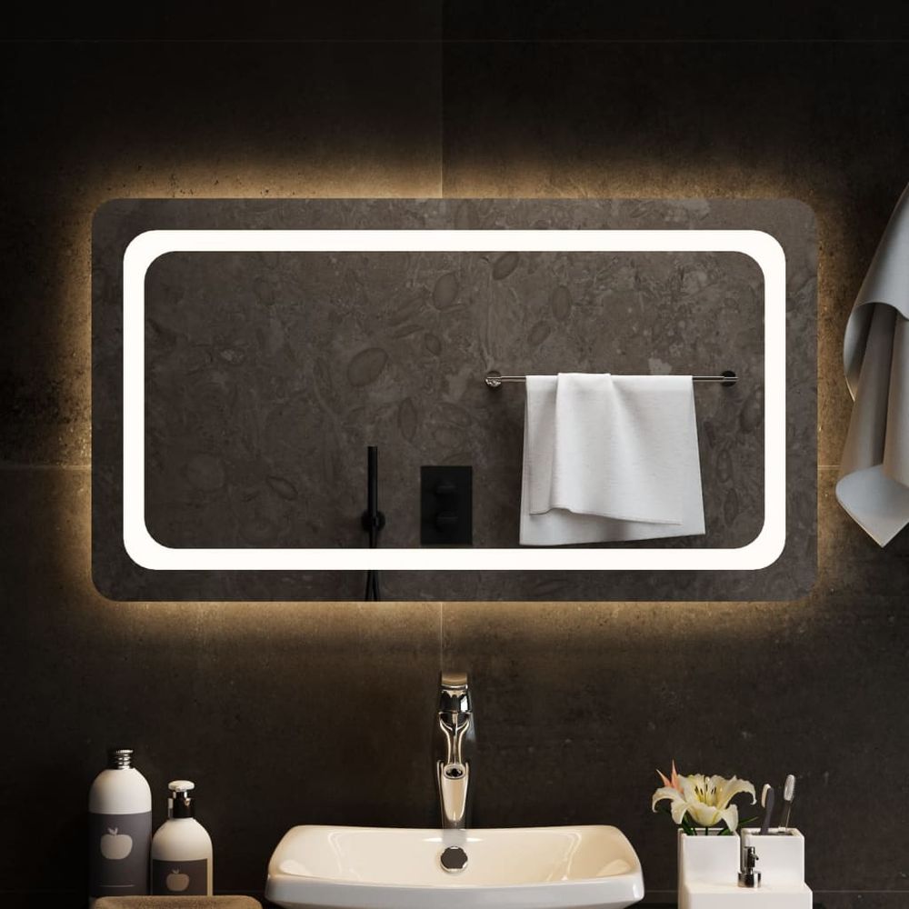 LED Bathroom Mirror 20x40 cm