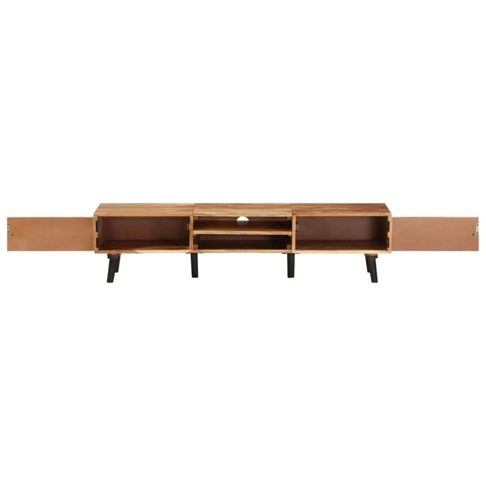 TV Cabinet 145x35x35 cm Solid Acacia Wood